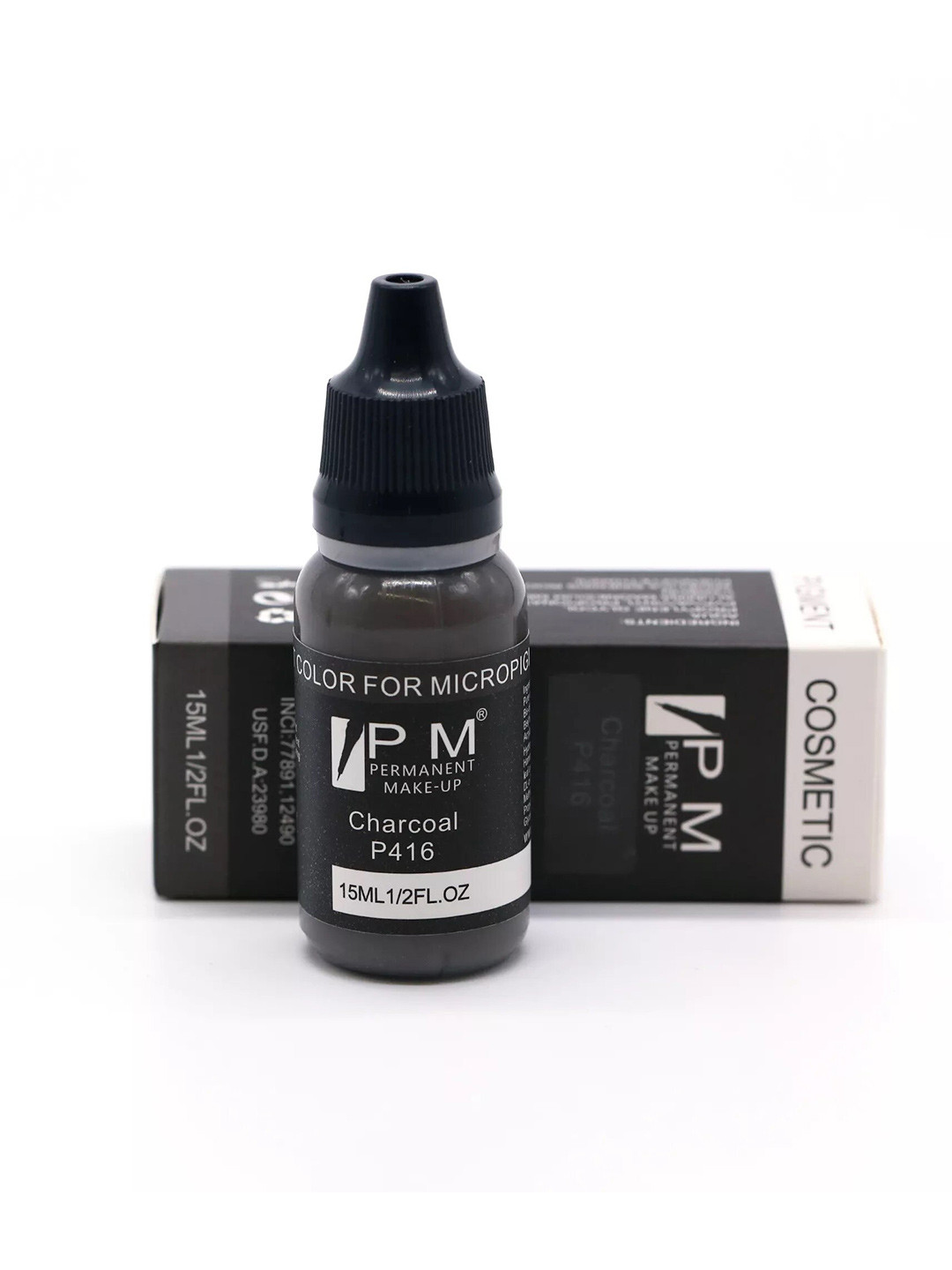 GOOCHIE Permanent Makeup Eyebrow Color - 15ml - Charcoal