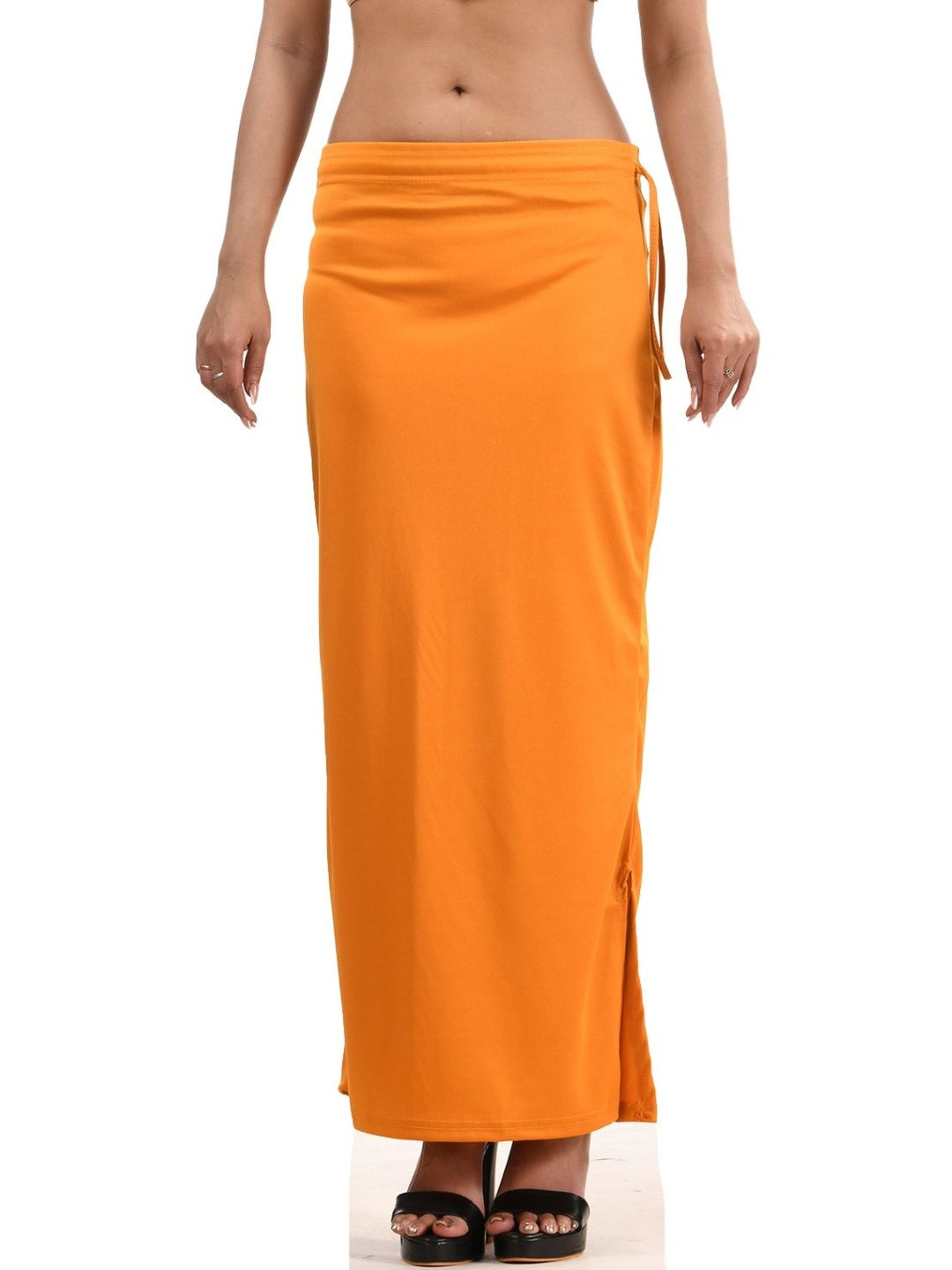 TANTLOOM Women S-Cut Breathable Saree Shapewear With Side Slit