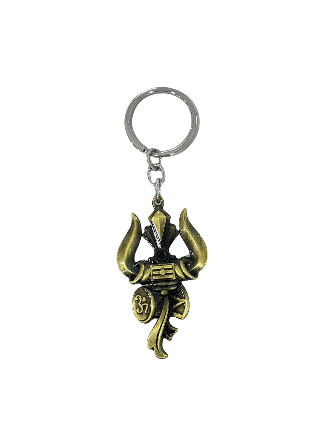 AUGEN OmTrishul Stainless Steel Key Chain