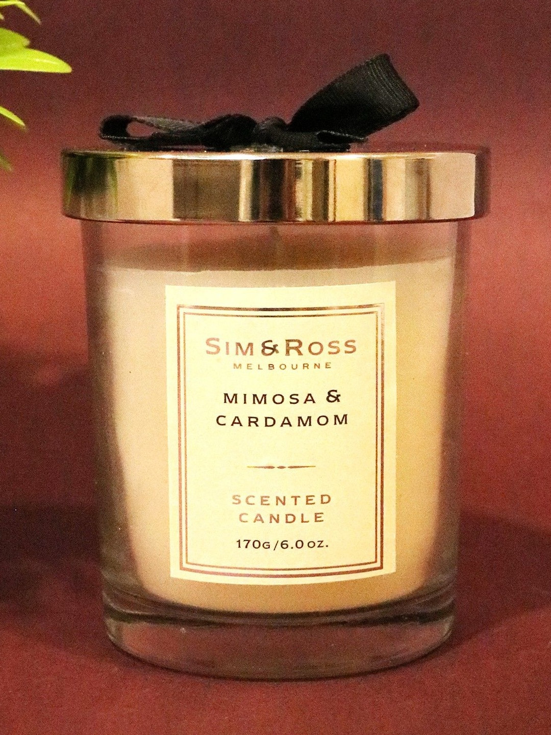 Sim & Ross Mimosa & Cardamom Scented Jar Candle 170 g