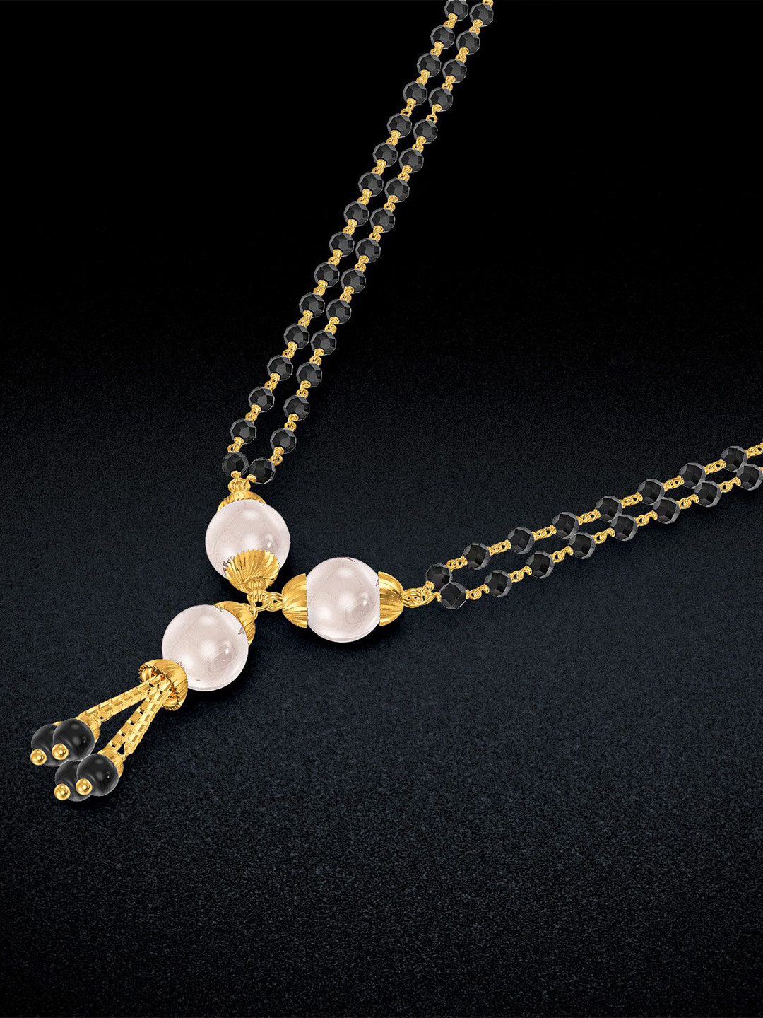 Joyalukkas Women 22Kt Gold Eternal Love Mangalsutra- 6.03 g