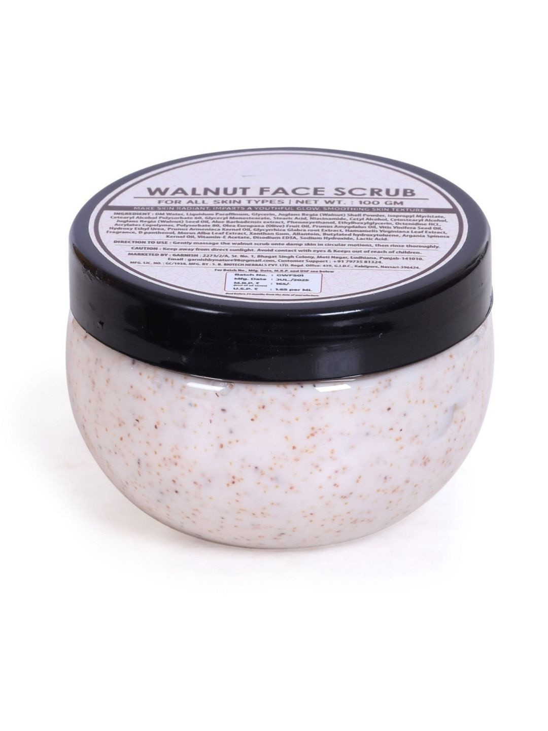 apoem Walnut Face Scrub For Exfoliating Skin - 100 g