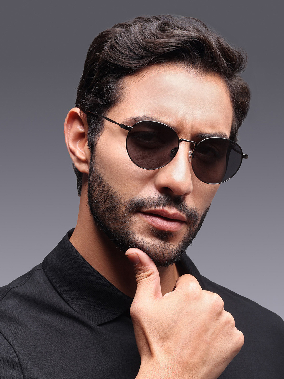 Augussto Unisex Aurelius Luxury Metal Sunglasses