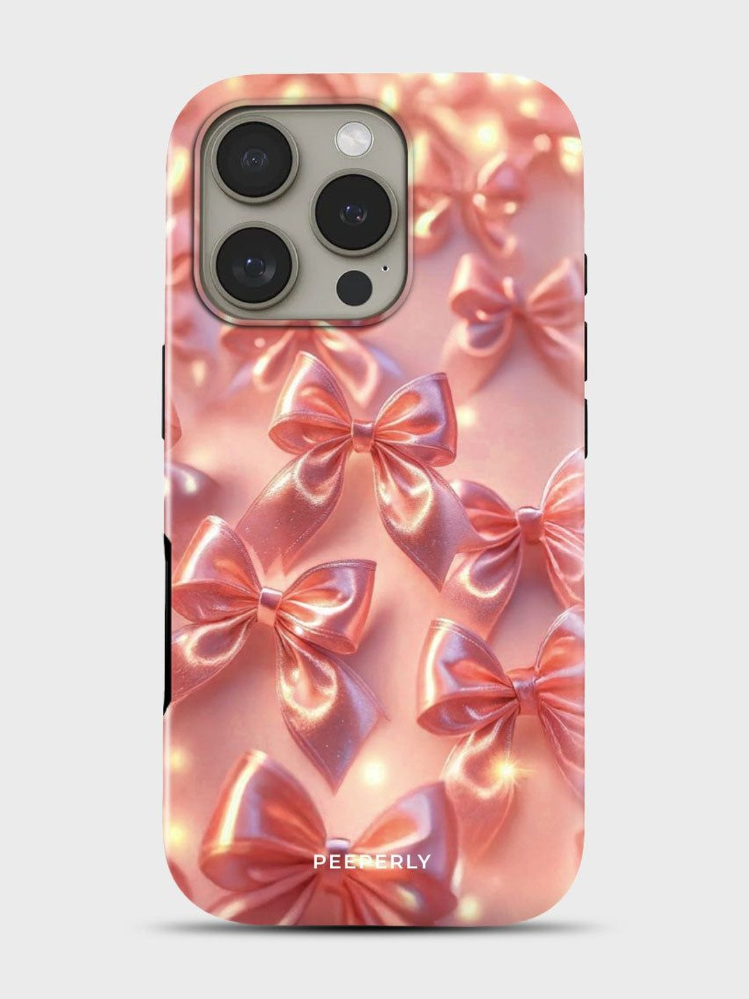 PEEPERLY Unisex iPhone 14 Pro Conversational Surprise Inside Impact Resistant Back Case