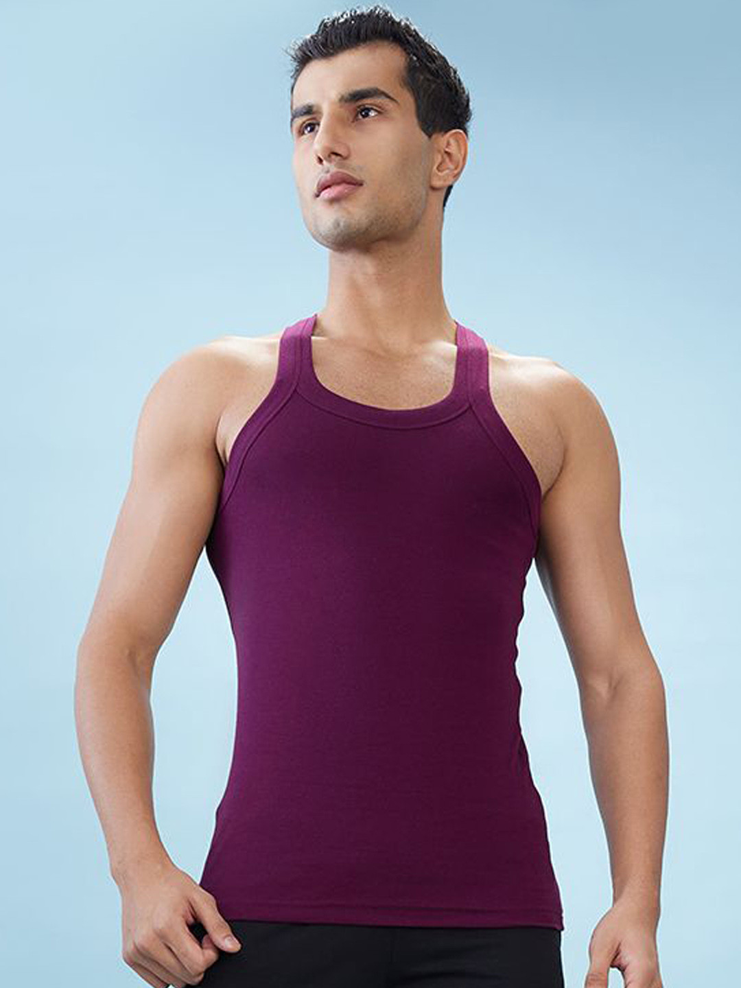 HINT Pure Cotton Basic Innerwear Vest