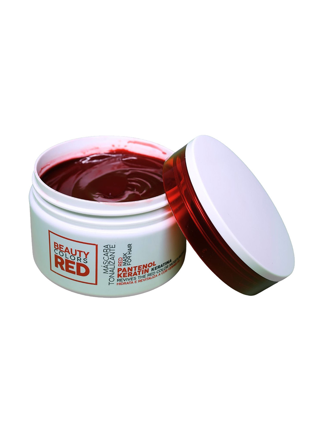 SP Hair Pentanol Keratin & Vitamin E Hair Color Mask - 300 g - Red