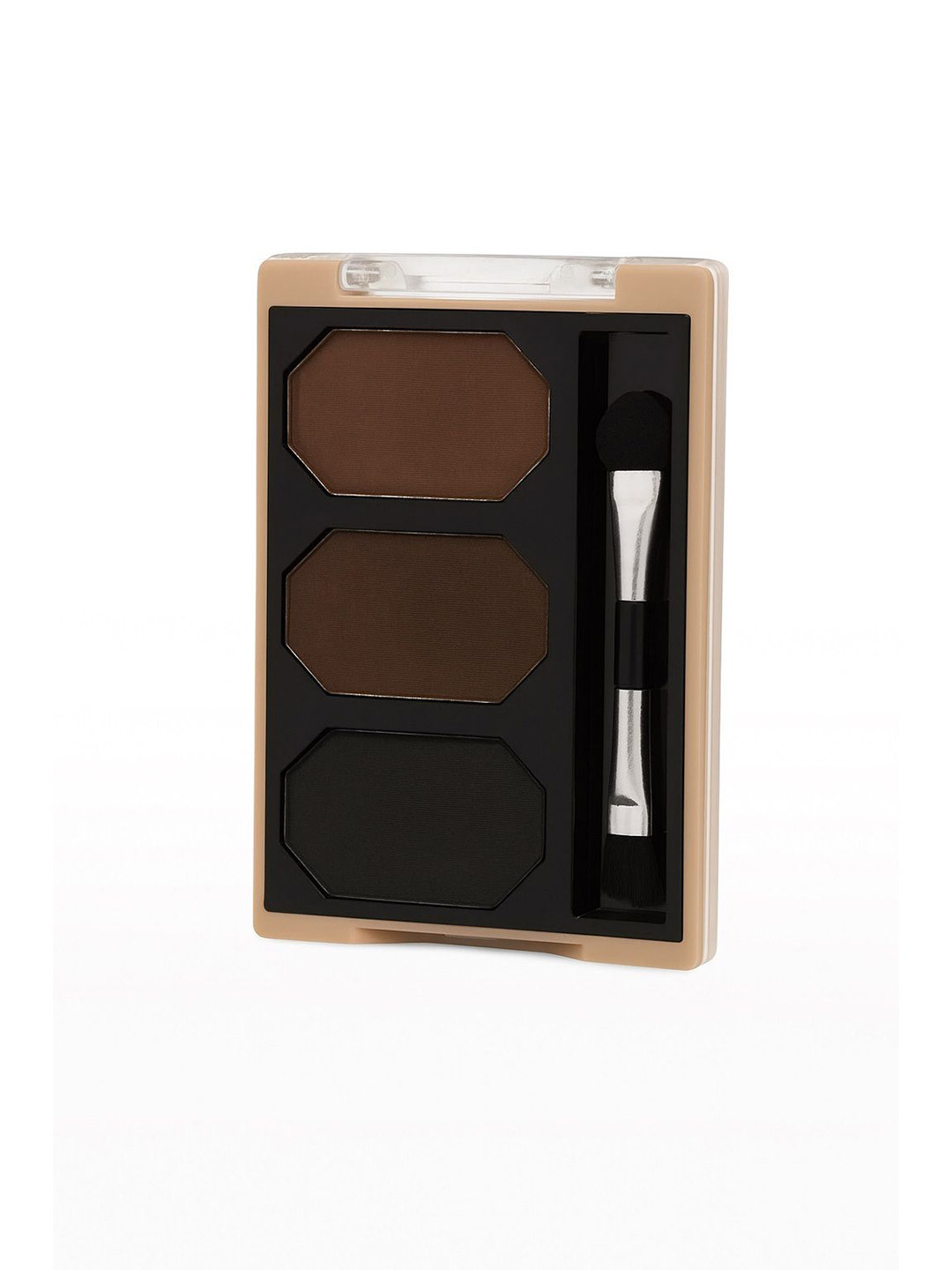 DINOUCH Women 3 In 1 Eyebrow Powder- 9 g- Light Brown & Black