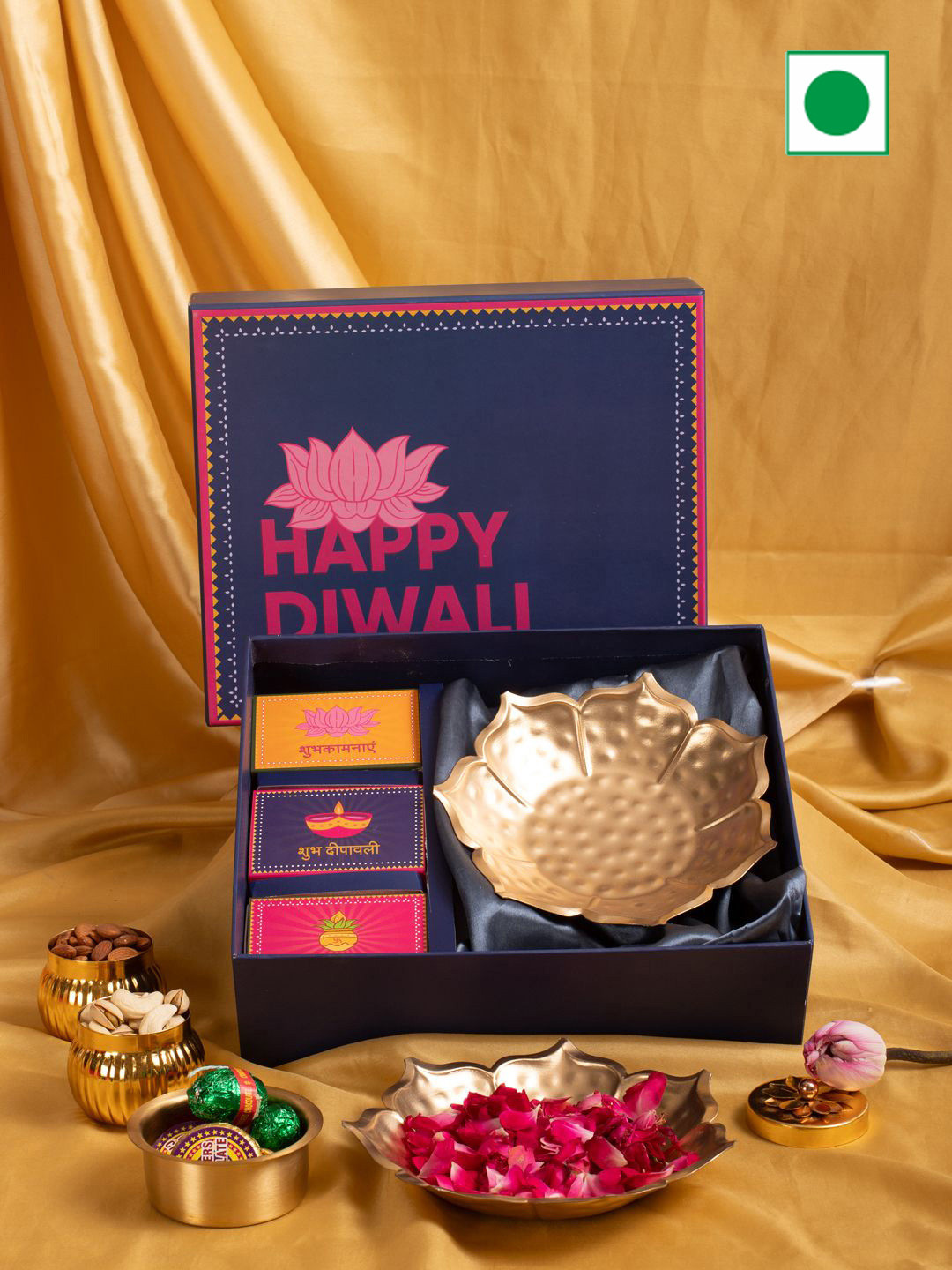 Confetti Gifts Lotus Bliss Box- Diwali Gift Hamper