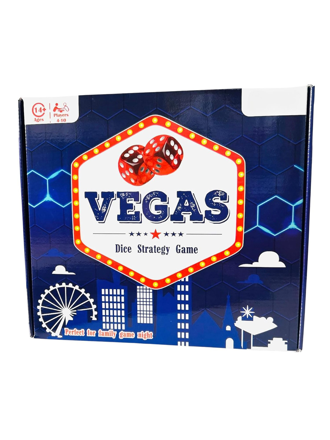 YK X Kids Mandi Non-Allergic Board Game Activity Toys And Vegas Dice Strategy Game