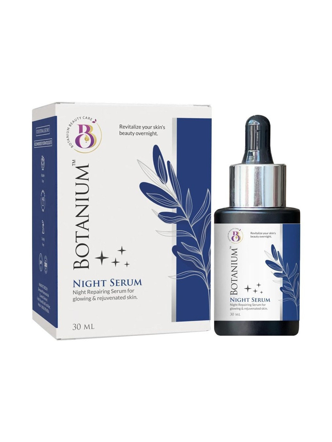 BOTANIUM Glowing Skin Night Serum - 30 ml