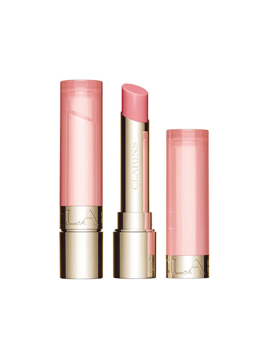 CLARINS Light Non-Sticky Lip Oil Balm with Jojoba & Hazelnut - Pale Pink 01