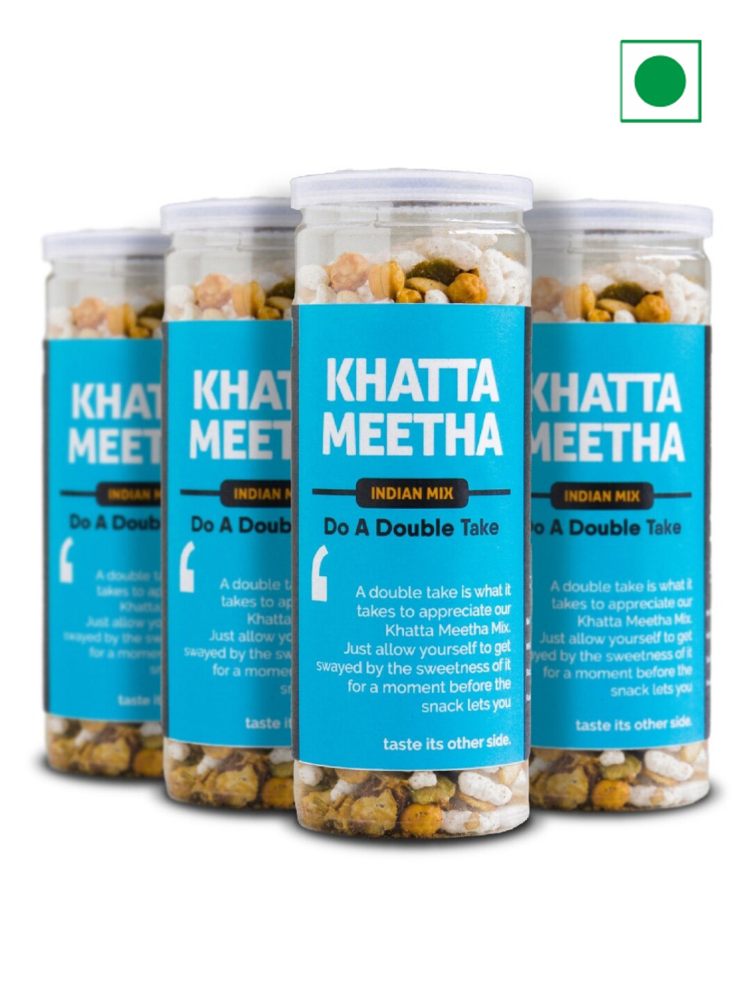 Omay Foods Set of 4 Khatta Meetha -120Gms
