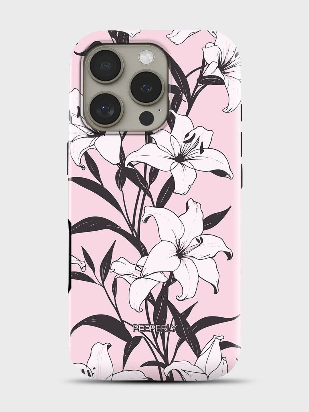 PEEPERLY Unisex iPhone 14 Pro Max Floral Max Botanic Flora Impact Resistant Back Case