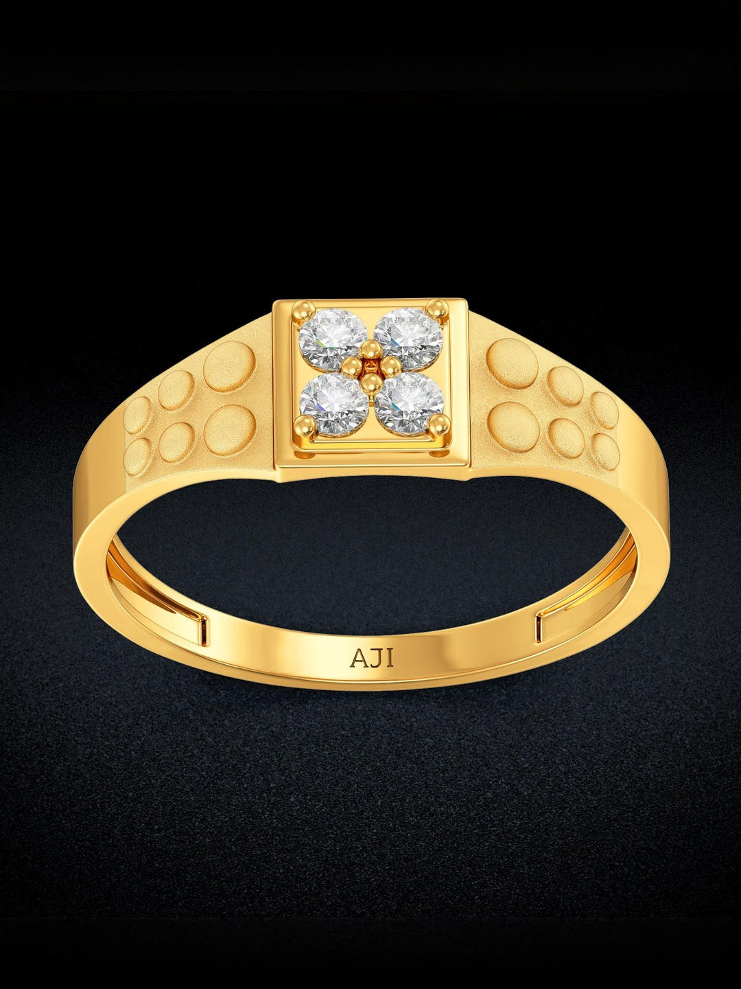 Joyalukkas Men 22Kt Gold Finger Ring - 2.5 g