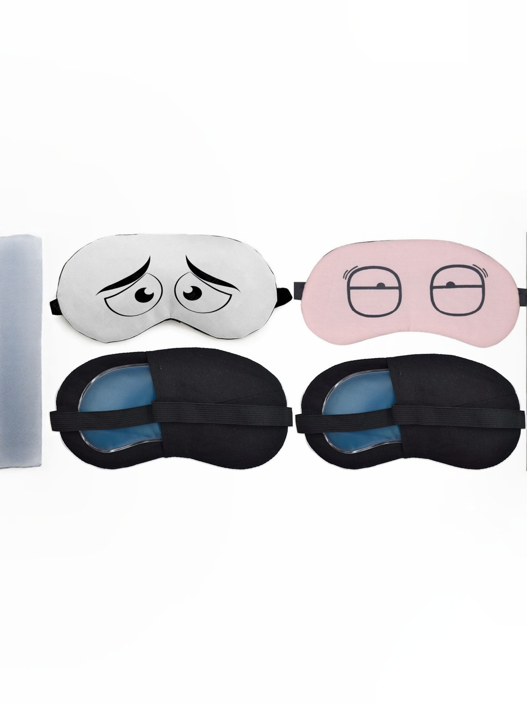 Veeva Beauty & Fashion Set of 2 Multicolor Cooling Gel Eye Mask for Puffy Eyes