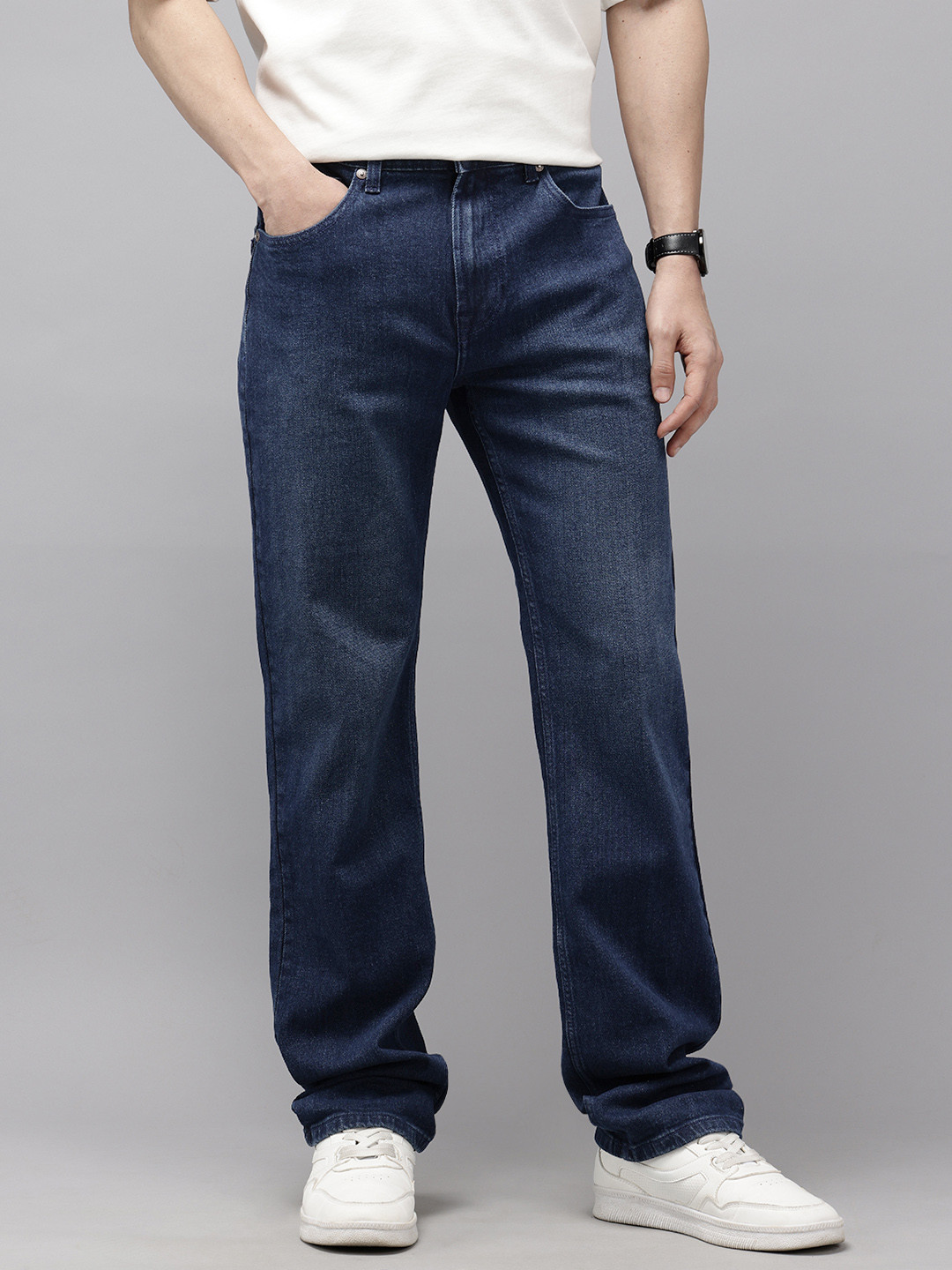 Pepe Jeans Men Ardour Holborne Straight Fit Stretchable Jeans