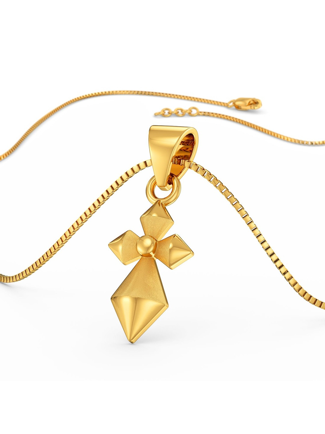 Joyalukkas 22Kt Gold Holy Cross Pendant - 2 g