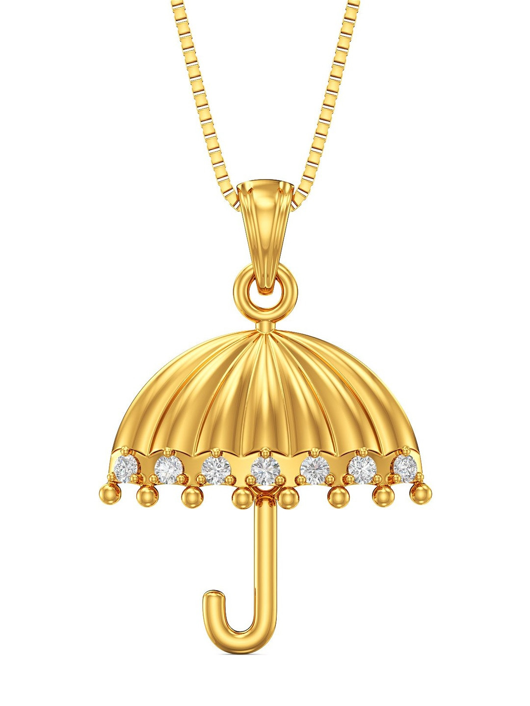 Joyalukkas 22Kt Gold Shadebinder Pendant - 2.059 g
