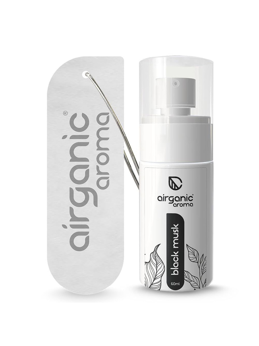 Airganic Musk White Car Air Freshener - 60ml