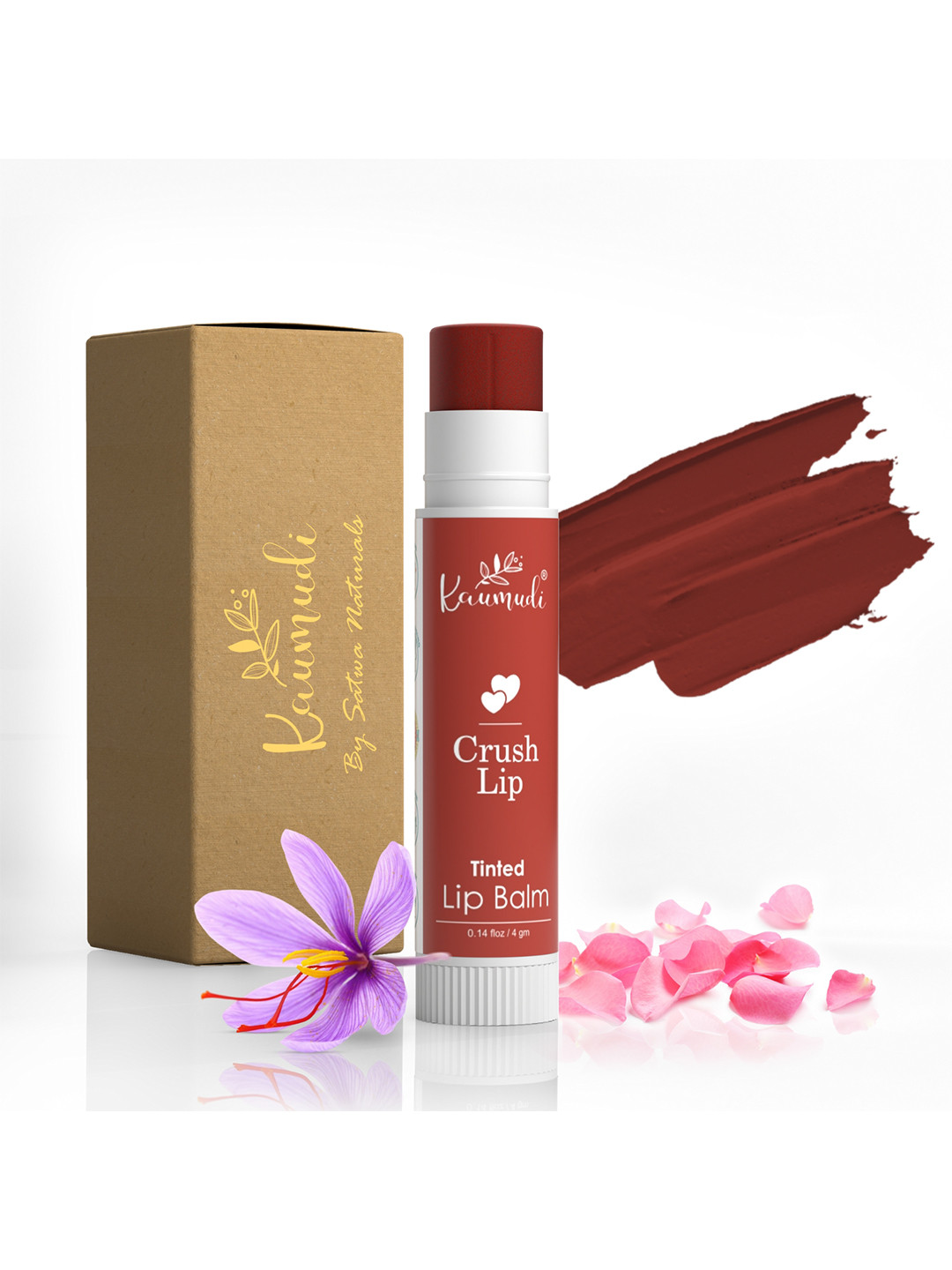 kaumudi Handmade 3 in1 Lip Balm with Shea Butter 4.5 g - Crush Lip