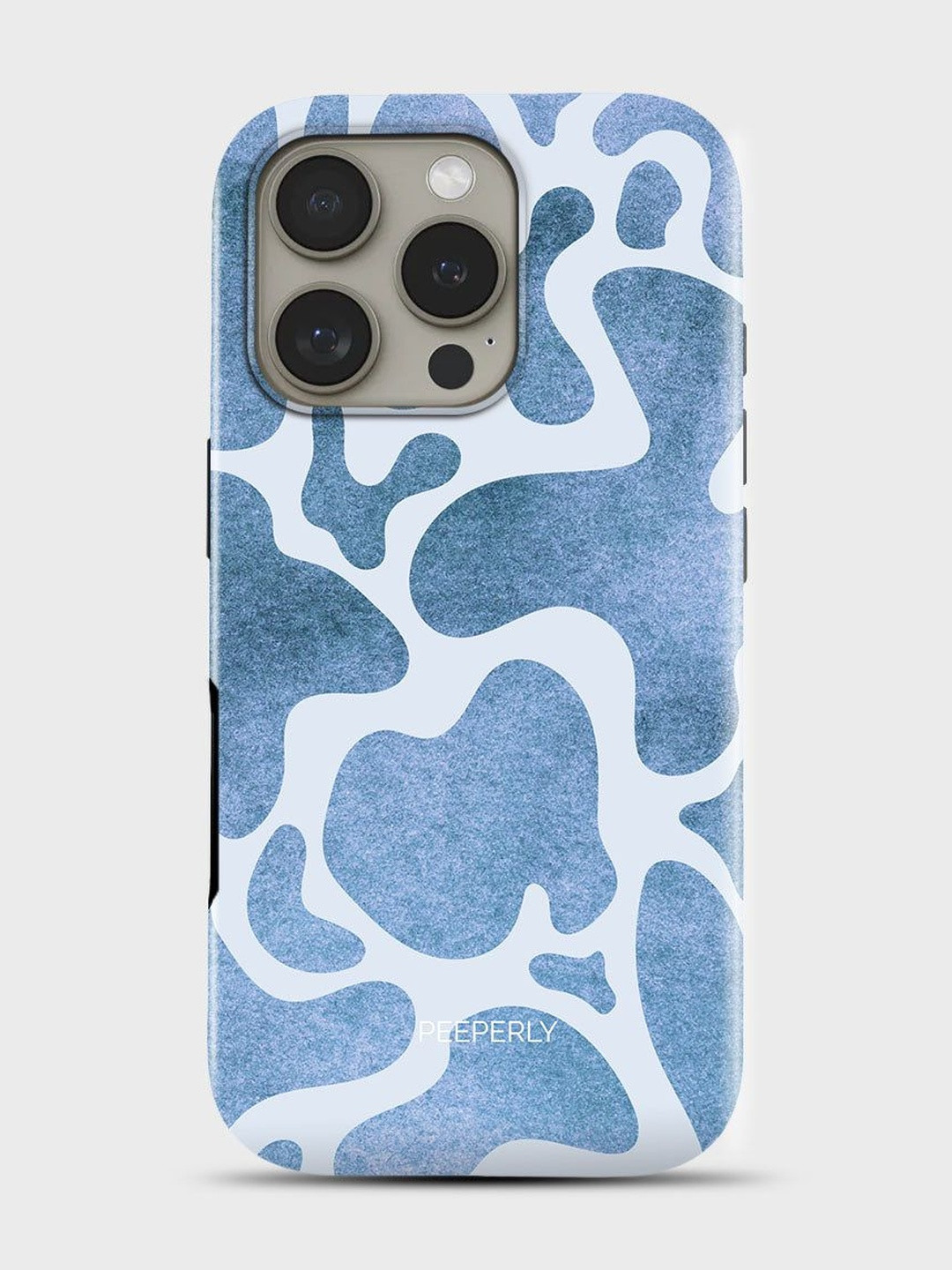 PEEPERLY Unisex iPhone 14 Pro Abstract Sobremesa Crystal Impact Resistant Back Case