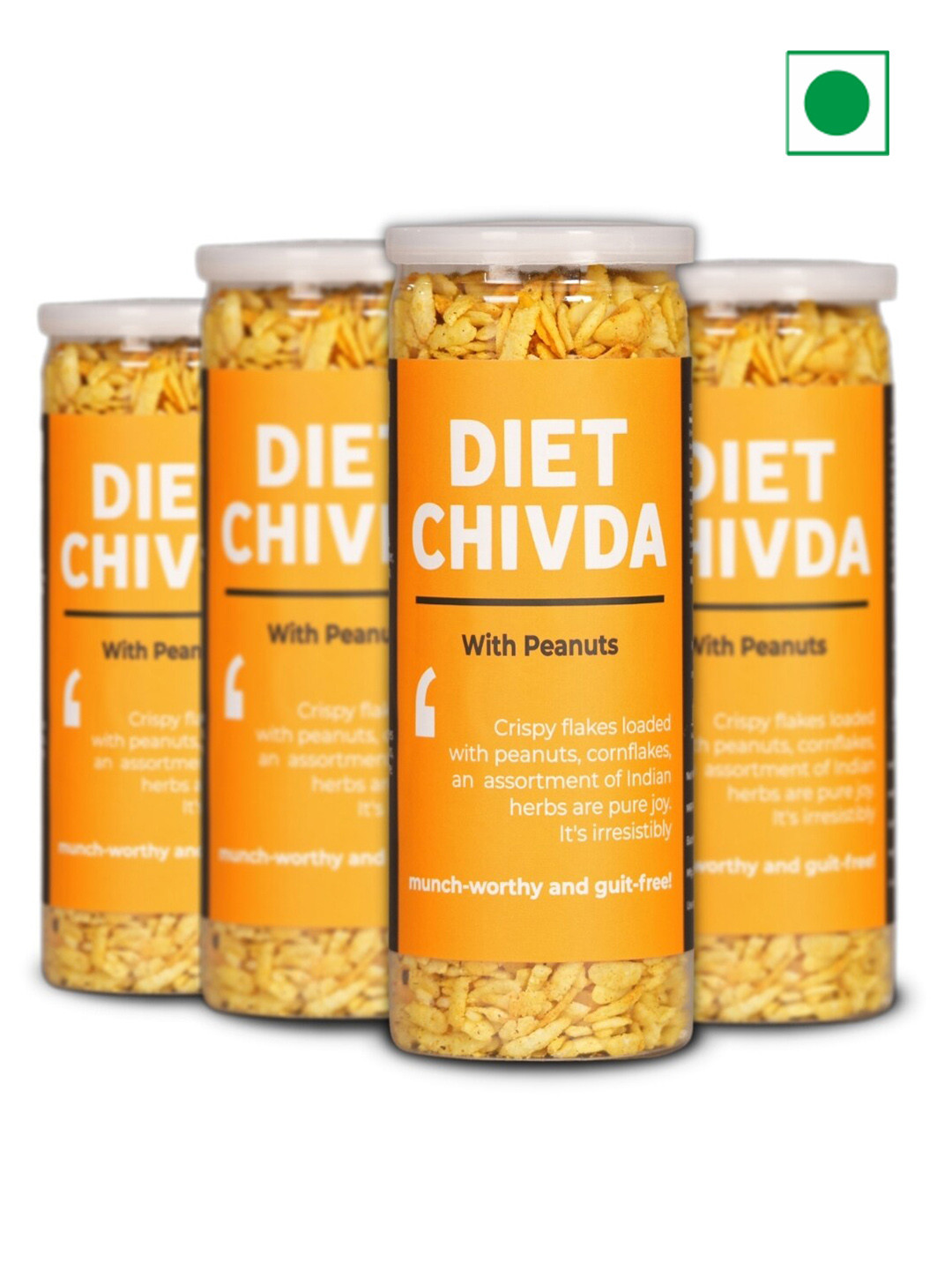 Omay Foods Set Of 4 Diet Flakes Mix-100Gms Each