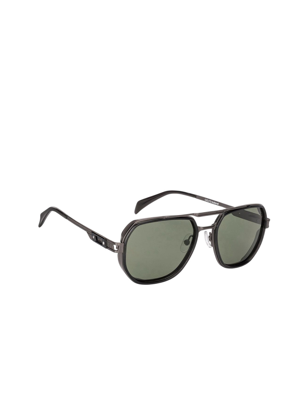 Lenskart Studio Unisex Aviator Sunglasses with Polarised and UV Protected 235562-Green