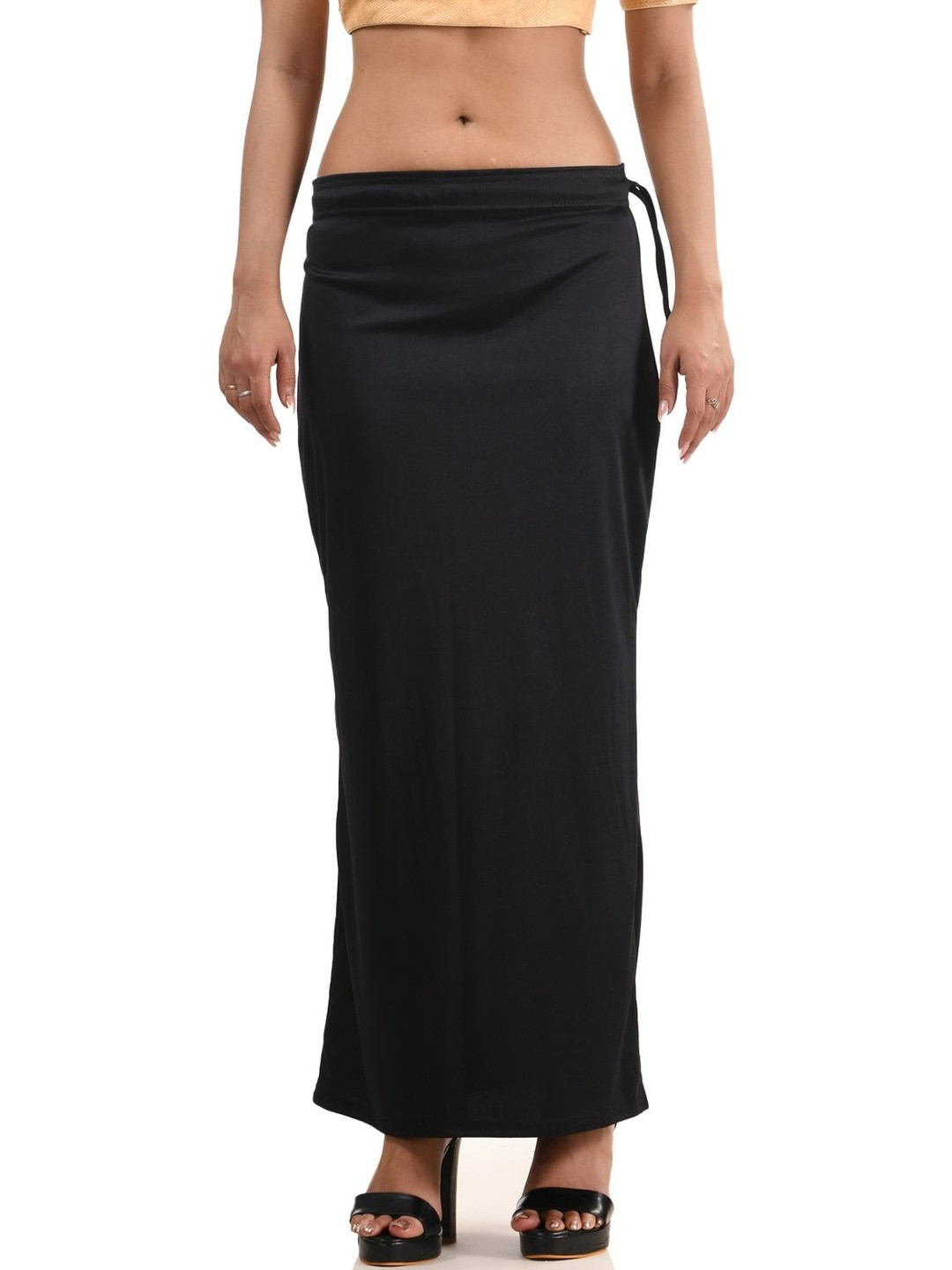 TANTLOOM S-Cut Breathable Saree Shapewear With Side Slit