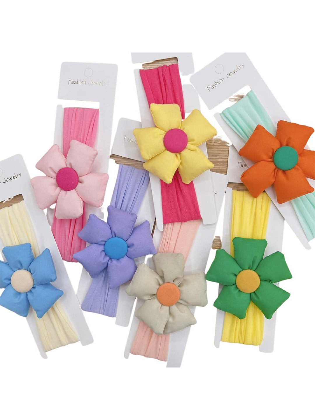 Medbuddy Women Set of 7 Flower Hairband