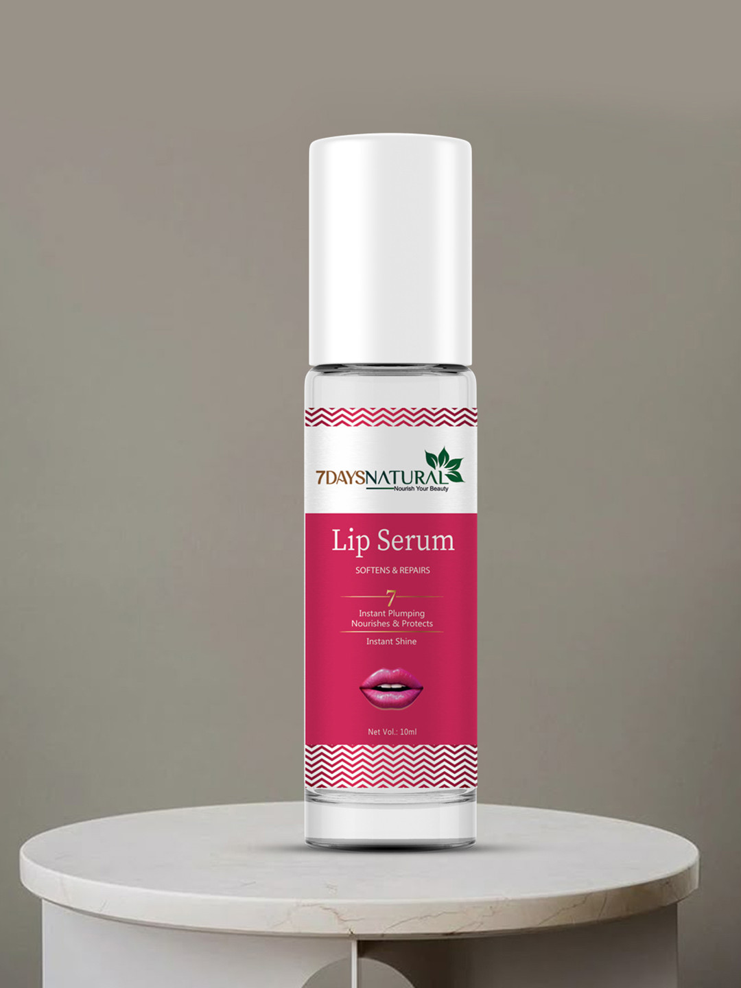 7DAYSNATURAL Lip Serum Roll On - 10ml