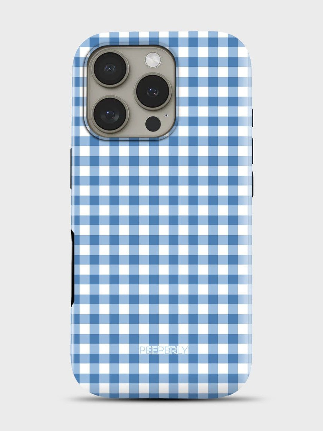 PEEPERLY Unisex iPhone 14 Pro Max Geometric Max Think Big Impact Resistant Back Case