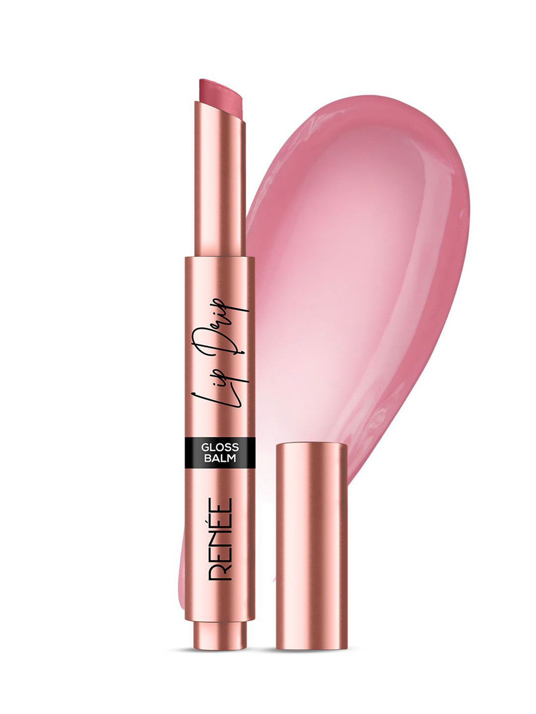 Renee Lip Drip Glossy Balm With Vitamin E 2.3g - Pink Drizzle