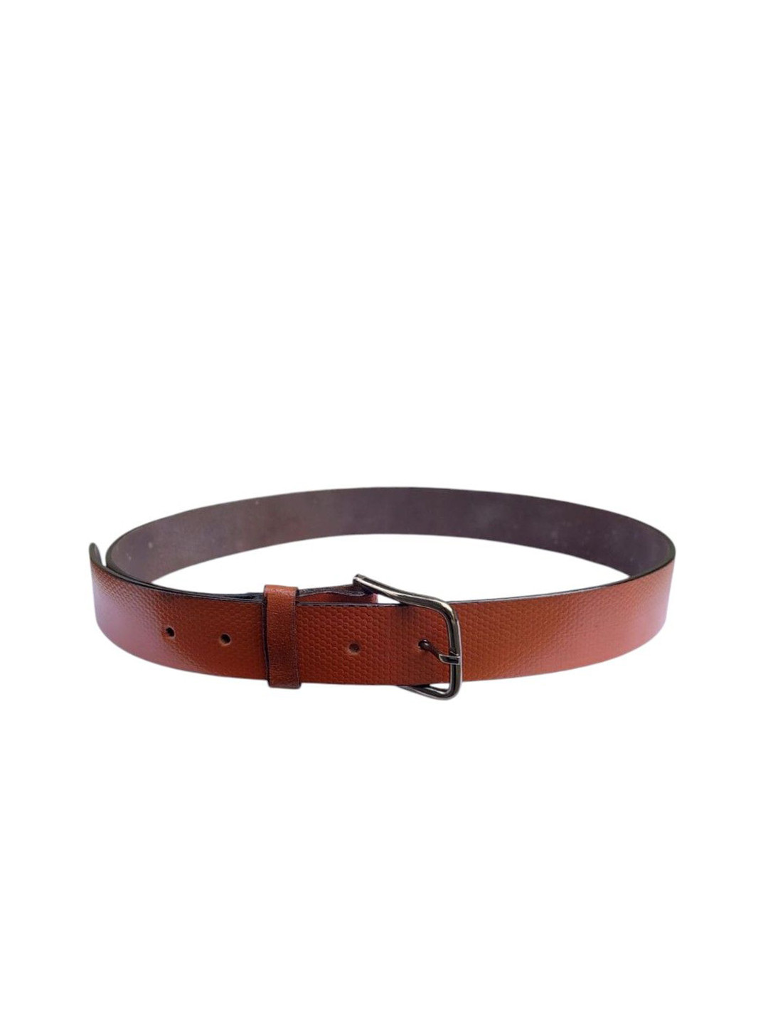 PERKED Men Textured Tang Closure Casual Leather Belt