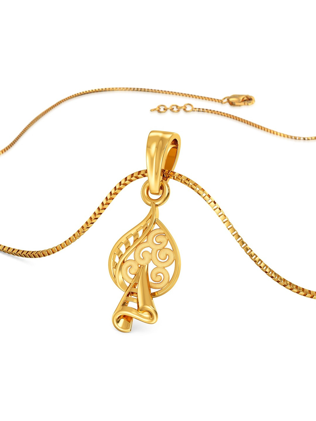 Joyalukkas Women 22Kt Gold Opulent Fusion Pendant - 1.497 g