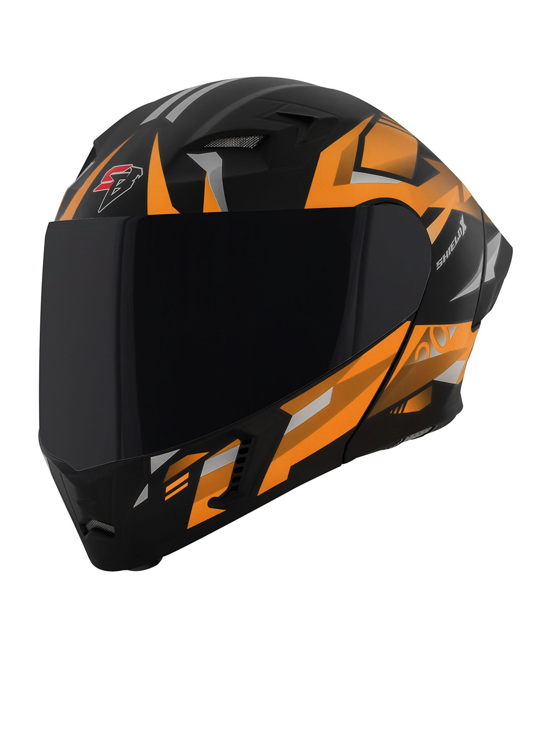 Steelbird Men Anti-Scratch ISI Certified Flip Up Motorbike Helmet