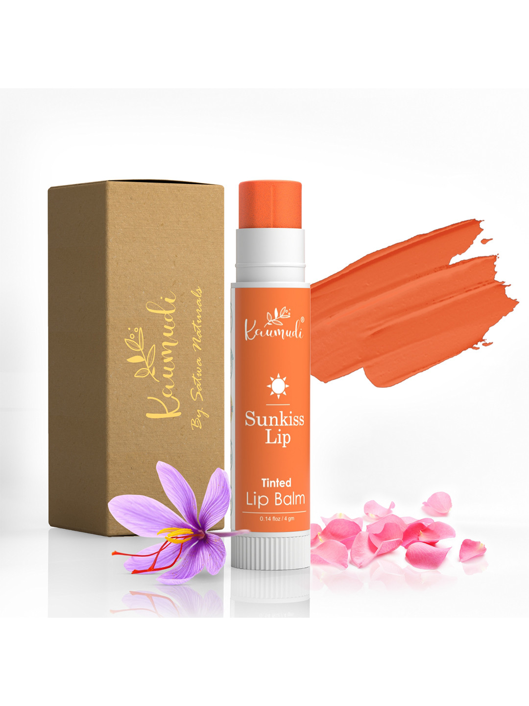 kaumudi Handmade 3 in1 Lip Balm with Shea Butter 4.5 g - Sunkiss Lip