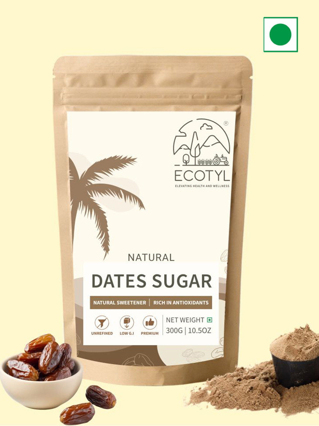 Ecotyl Dates Sugar - 300g