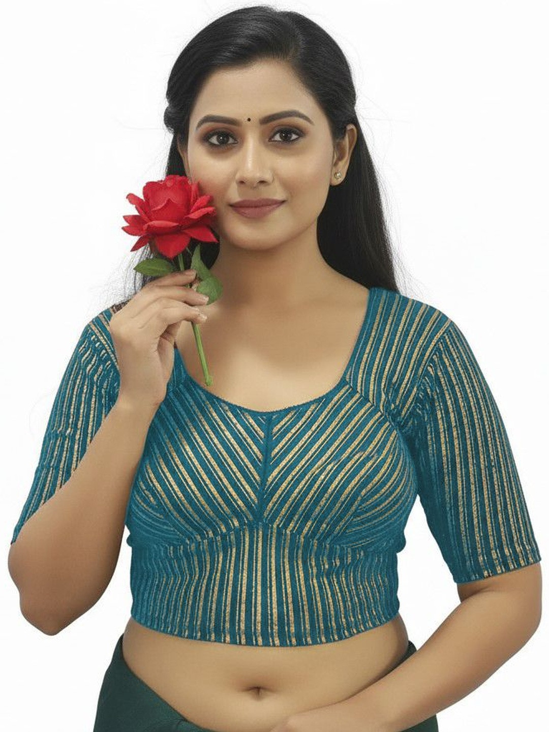 PU FASHION Premium Quality Readymade Strechable Blouse