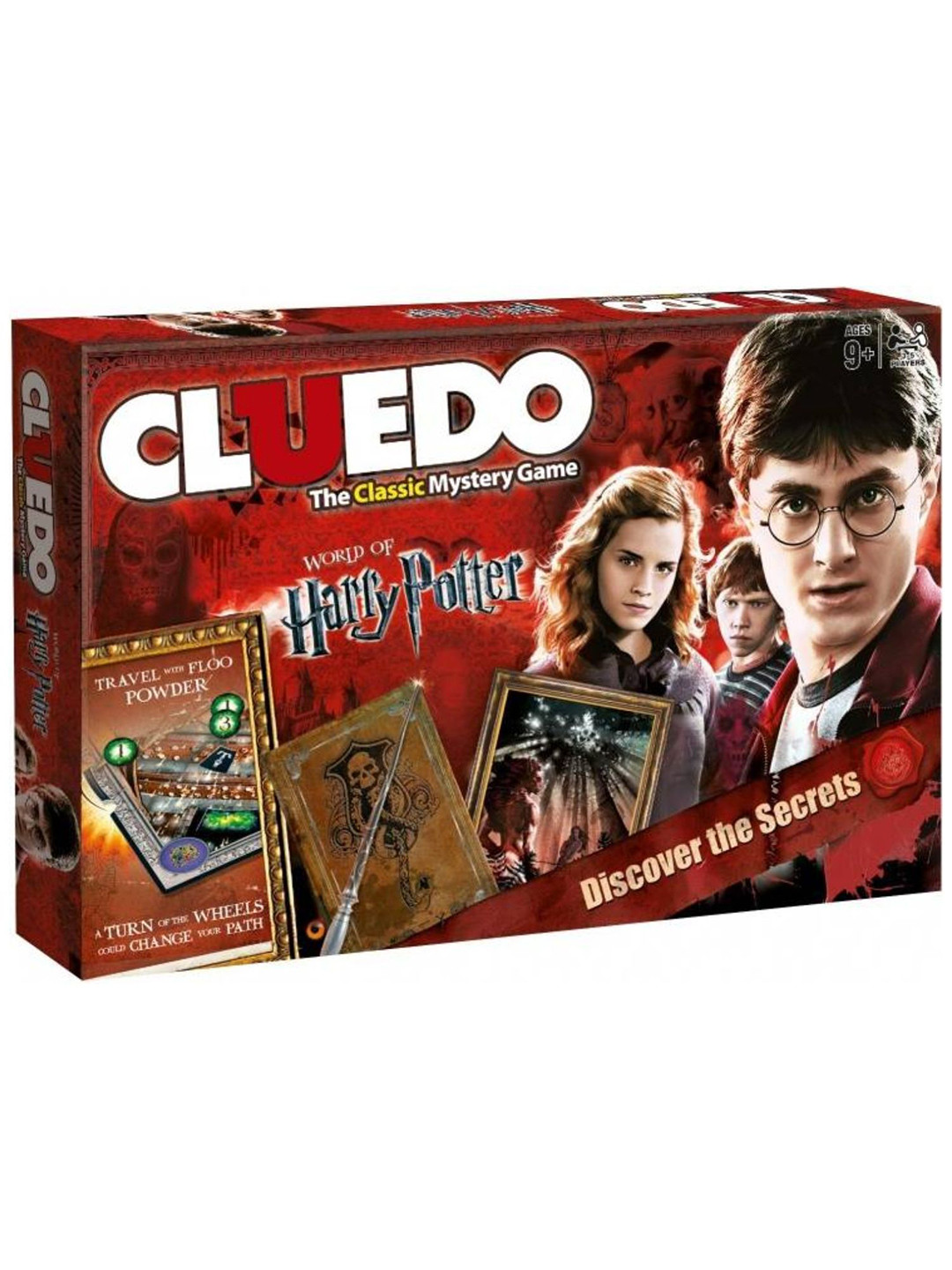 YK X Kids Mandi Non-Allergic Cluedo Harry Potter Edition Board Game