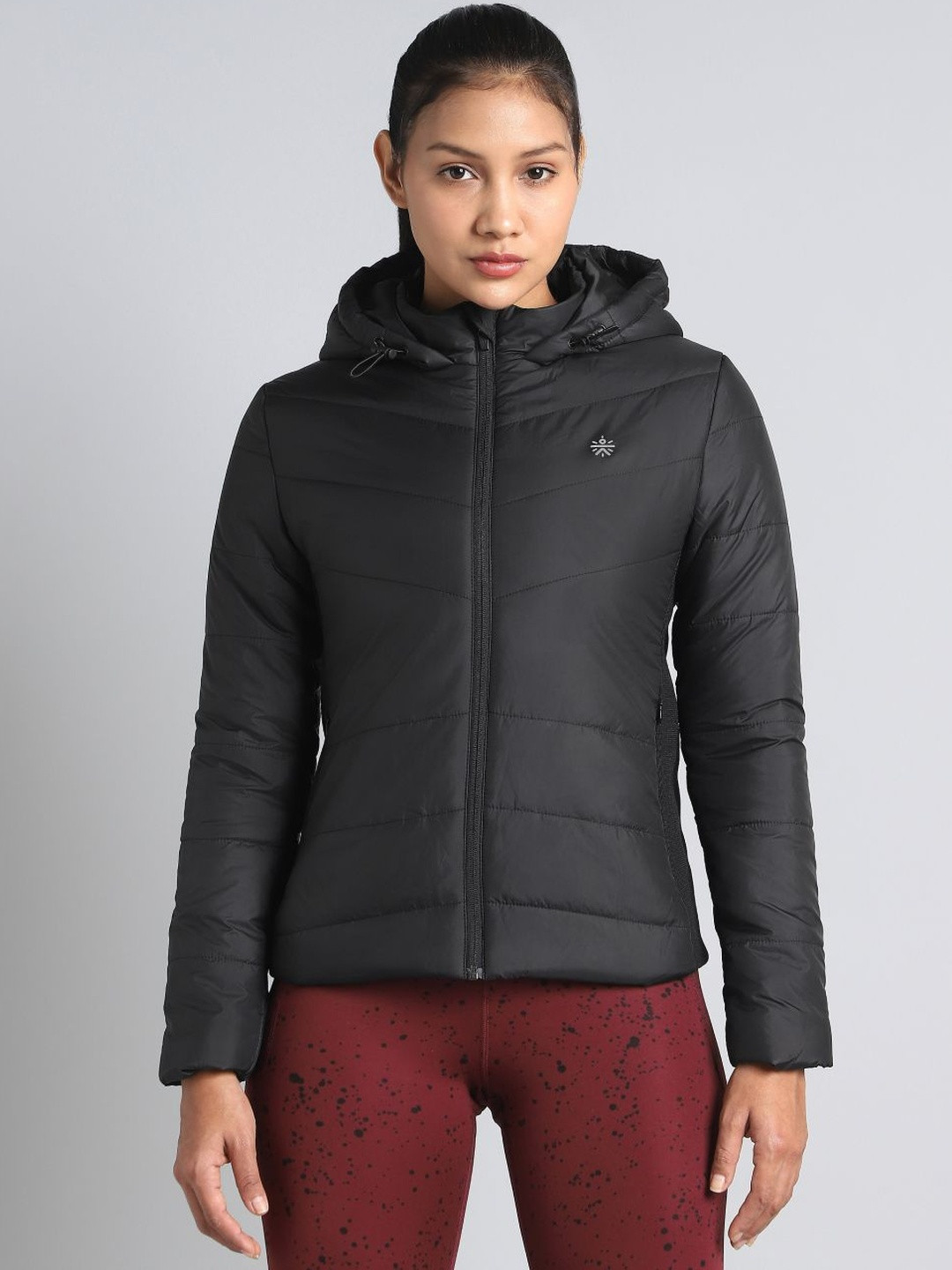 CULT Women's Black Puffer Jacket