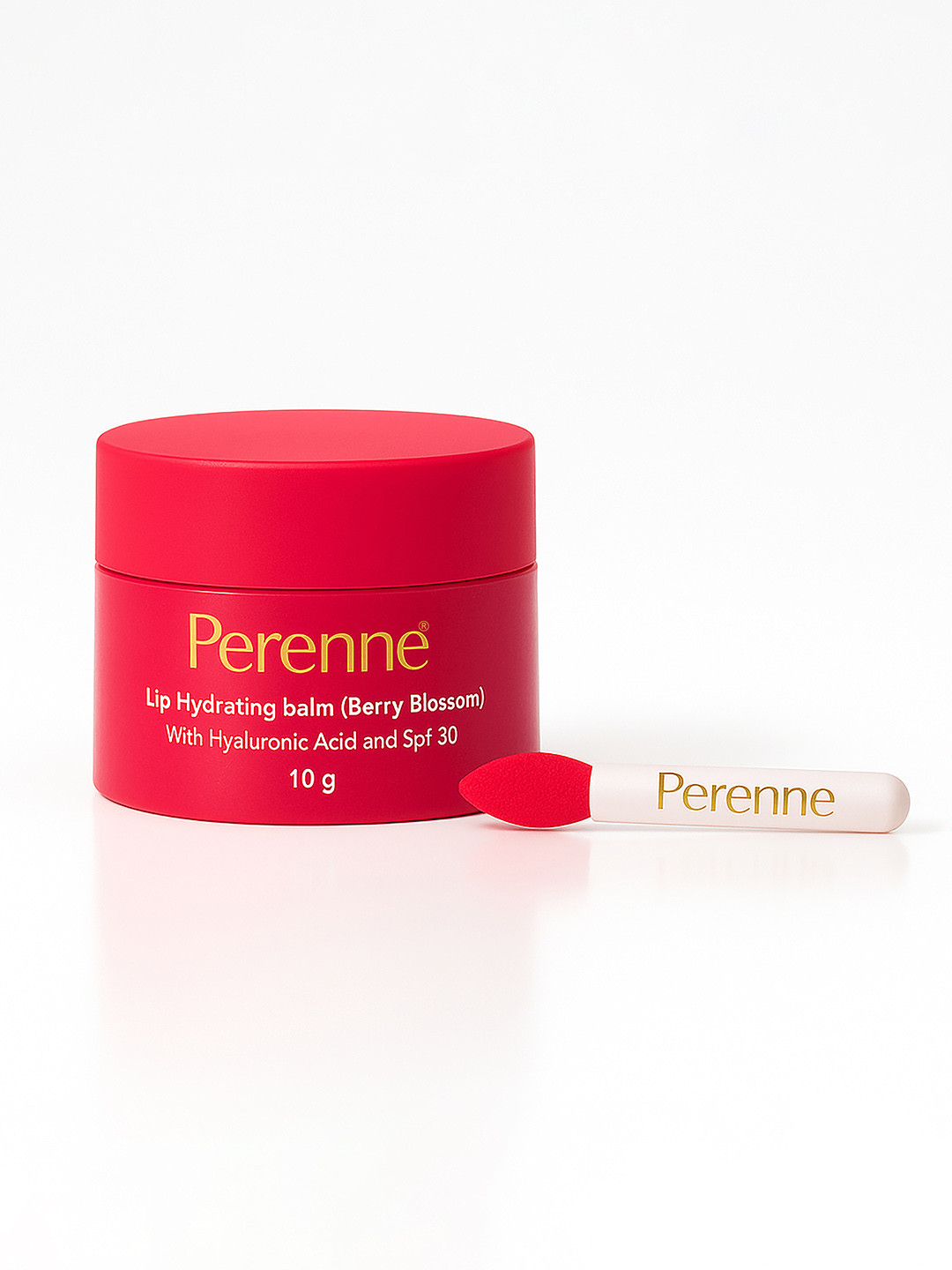 Perenne Lip Hydrating Balm SPF 30 With Hyaluronic Acid - 10g - Berry Blossom