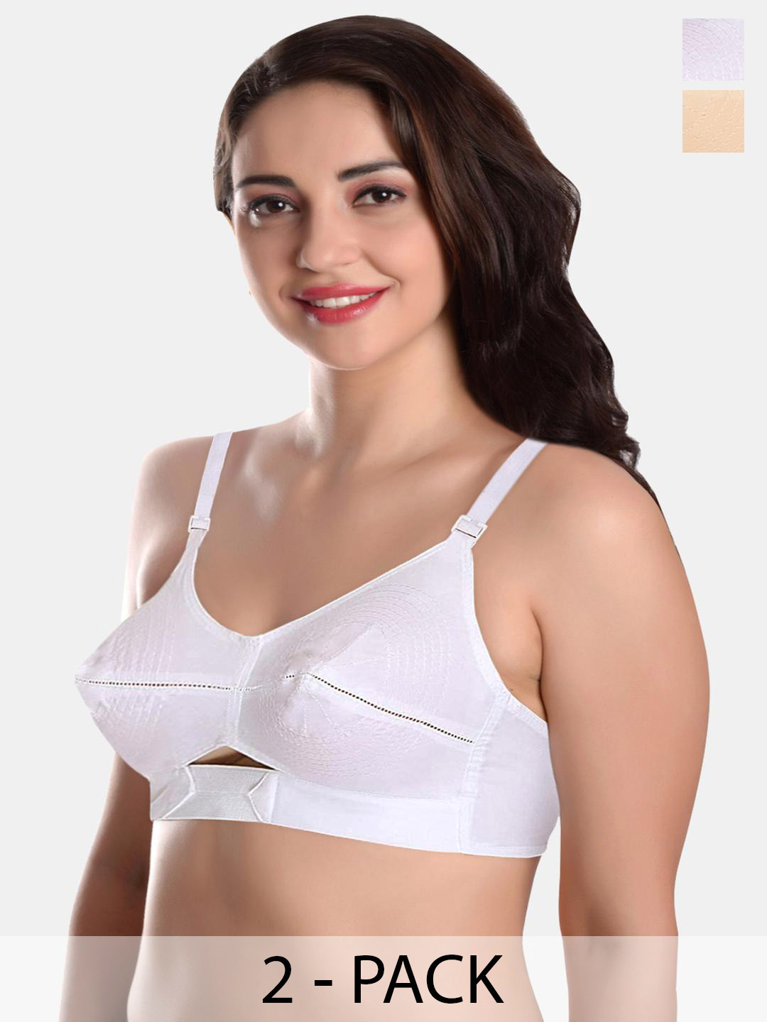 FEATHER LINE 2Pc Full Coverage Bra