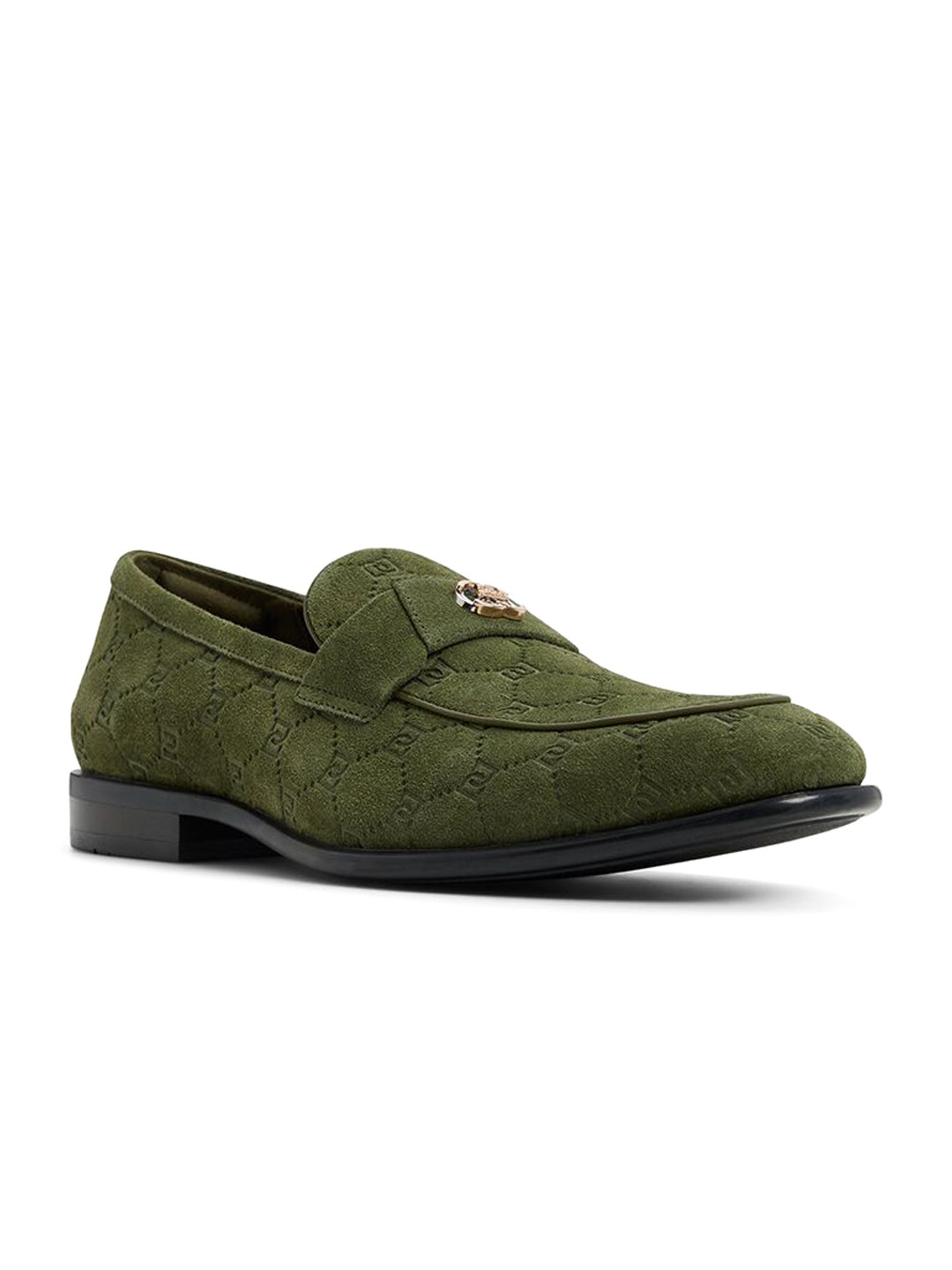 ALDO Men Textured Leather Loafers