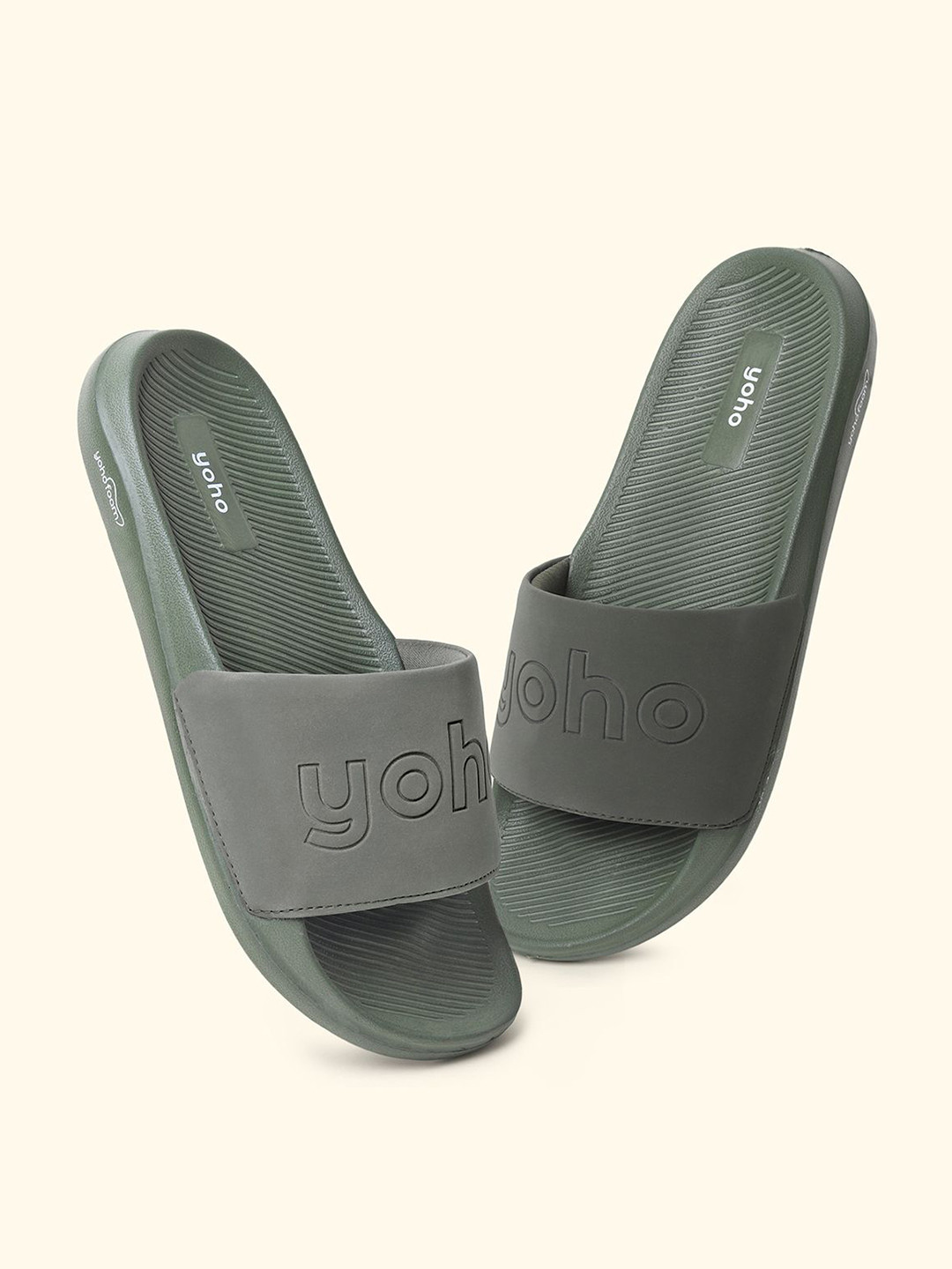 yoho Men OURA Self Design Sliders