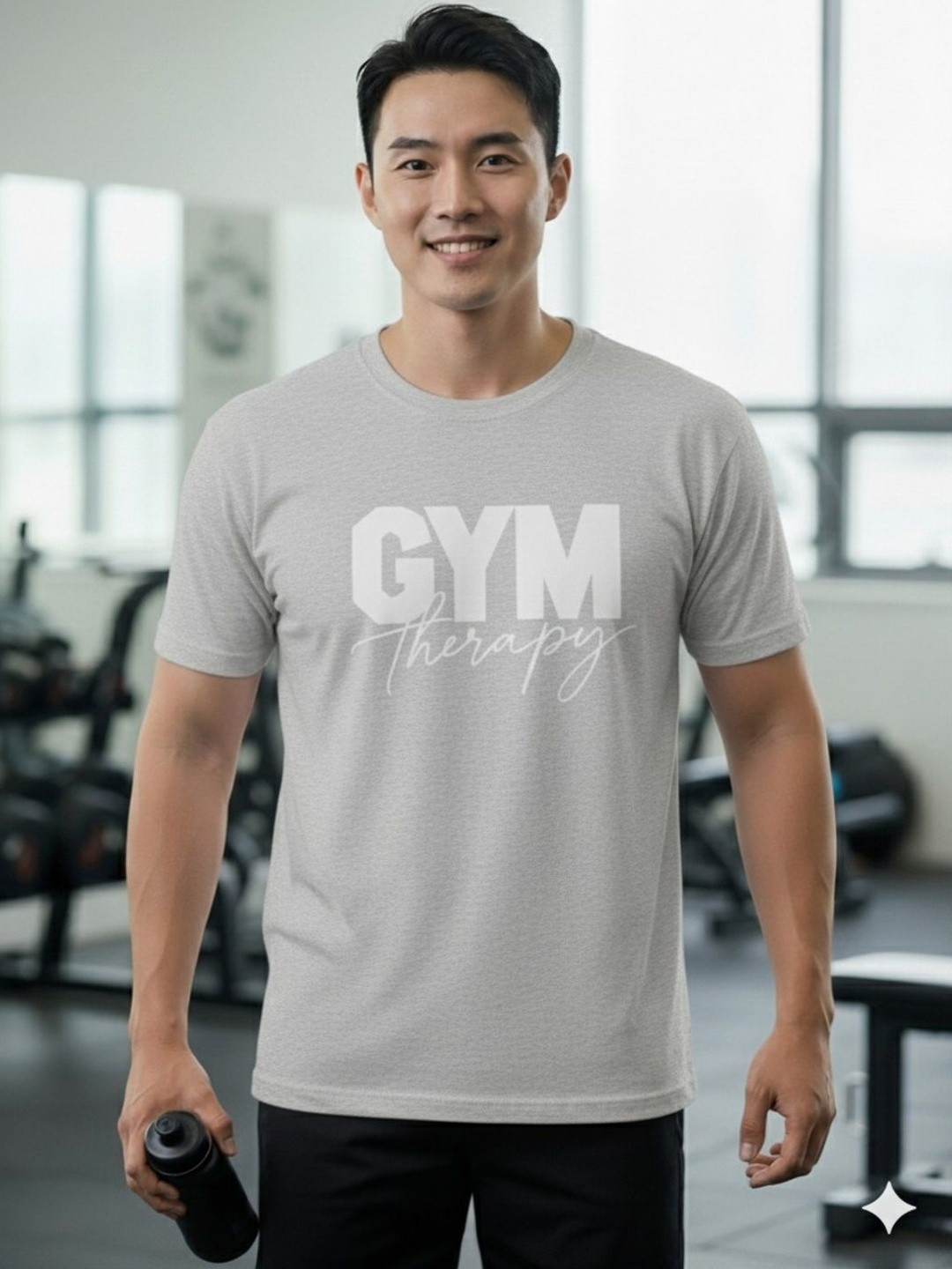 SZN Men Typography Printed Round Neck Regular Fit Short Sleeves T-shirt