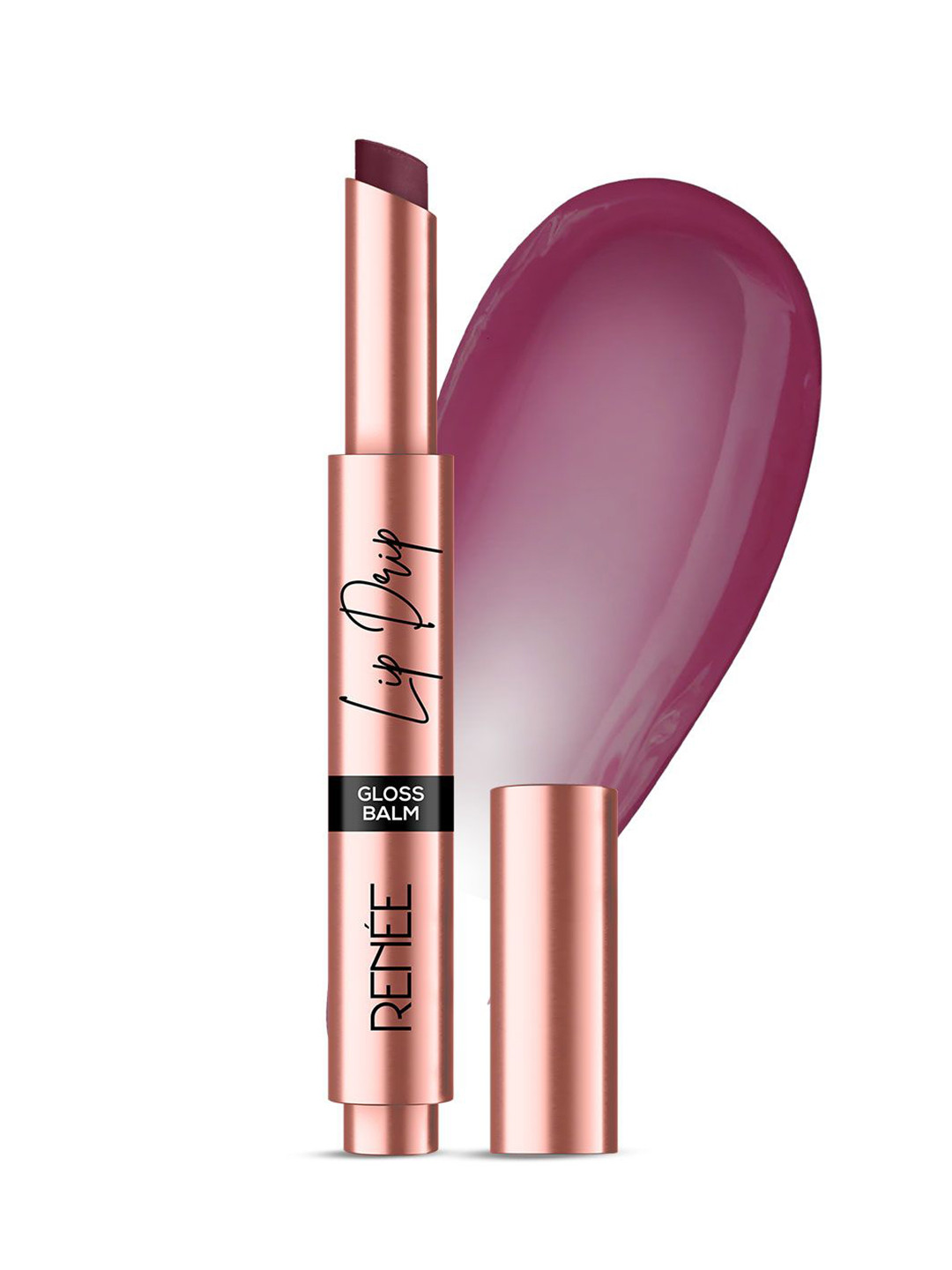 Renee Lip Drip Glossy Balm With Vitamin E 2.3g - Plum Royale