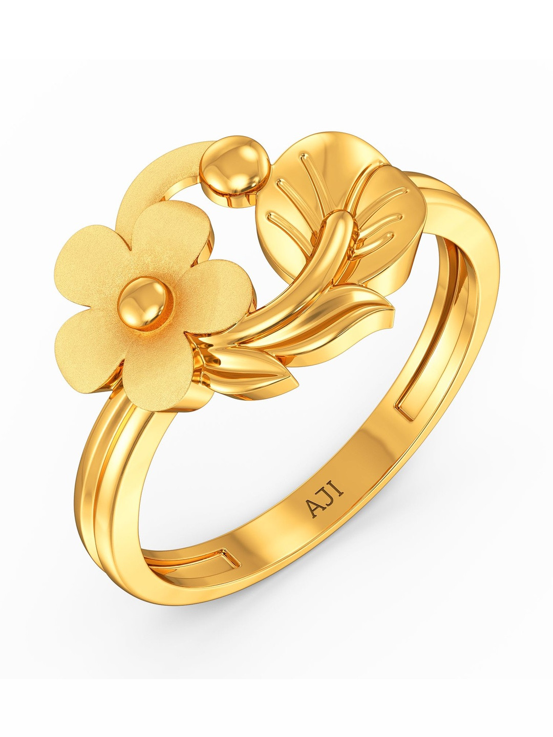 Joyalukkas 22Kt Gold Fragrant Finger Ring - 4.283 g