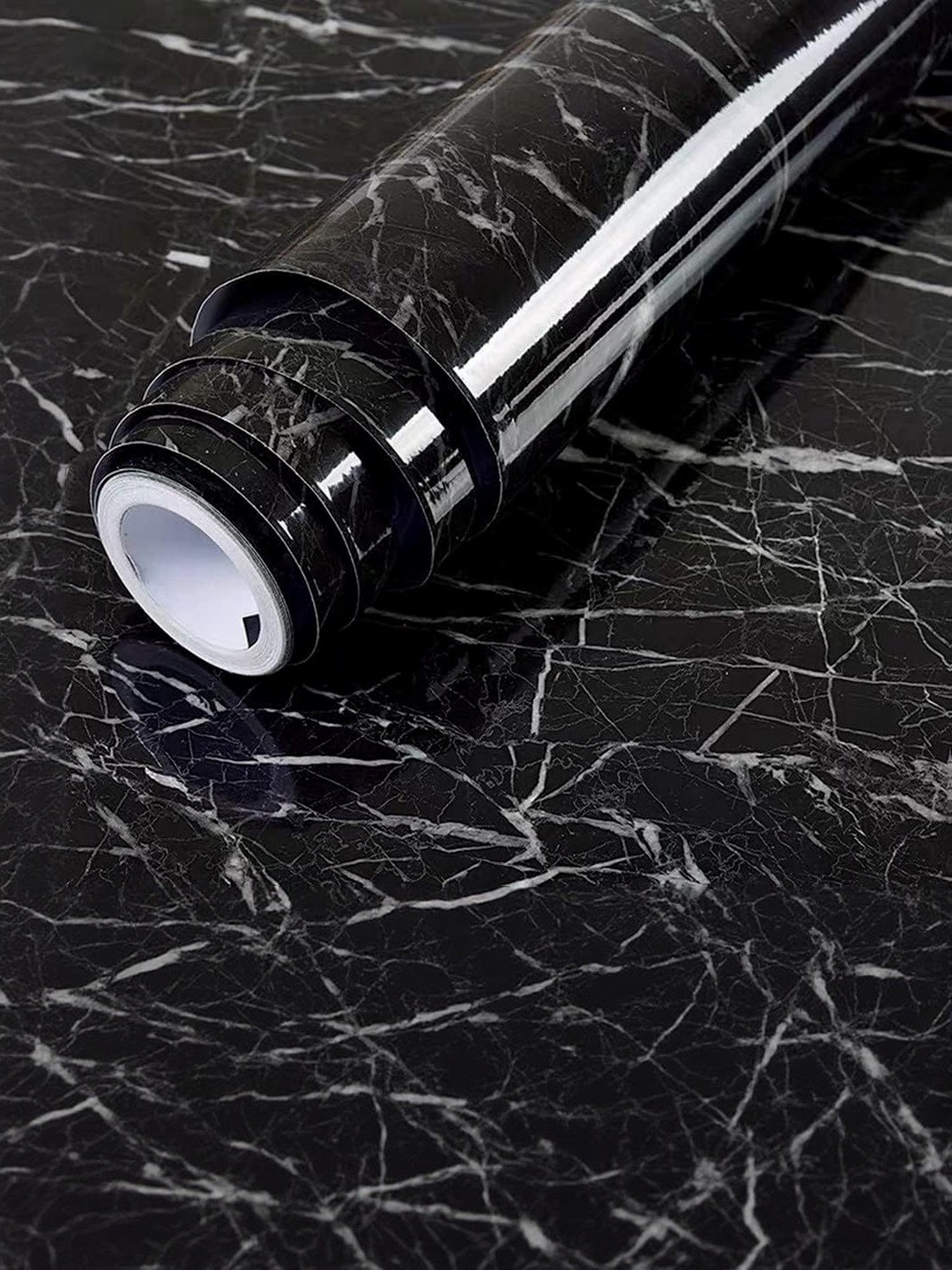 SARVARI Black & White Self Adhesive Wallpaper and Sticker