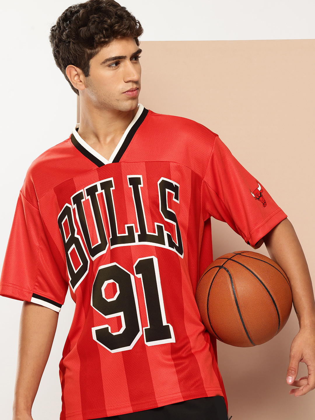 NBA Dennis Rodman Vintage Basketball Oversized T-Shirt