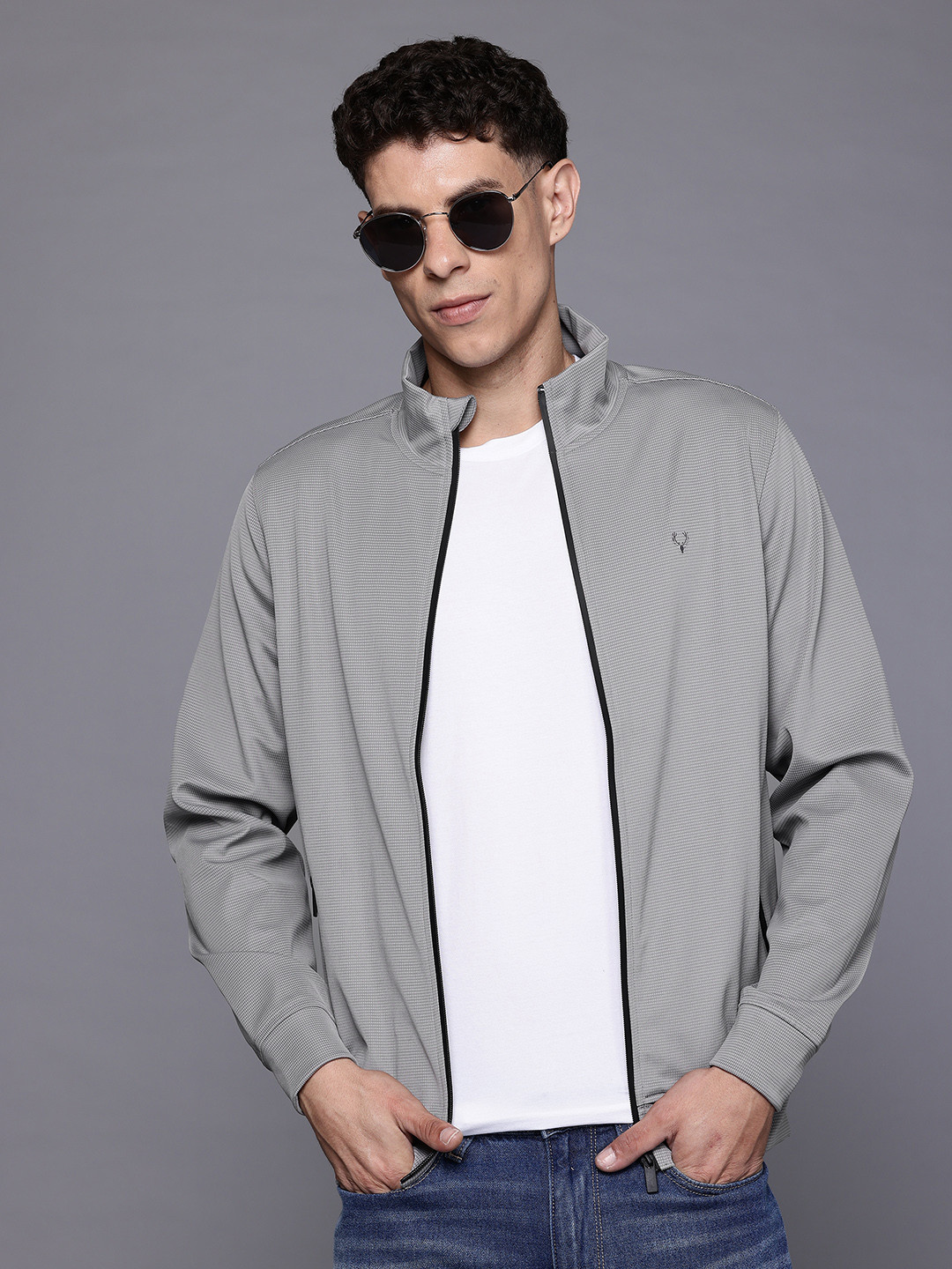 Allen Solly Micro Checks Tailored Jacket